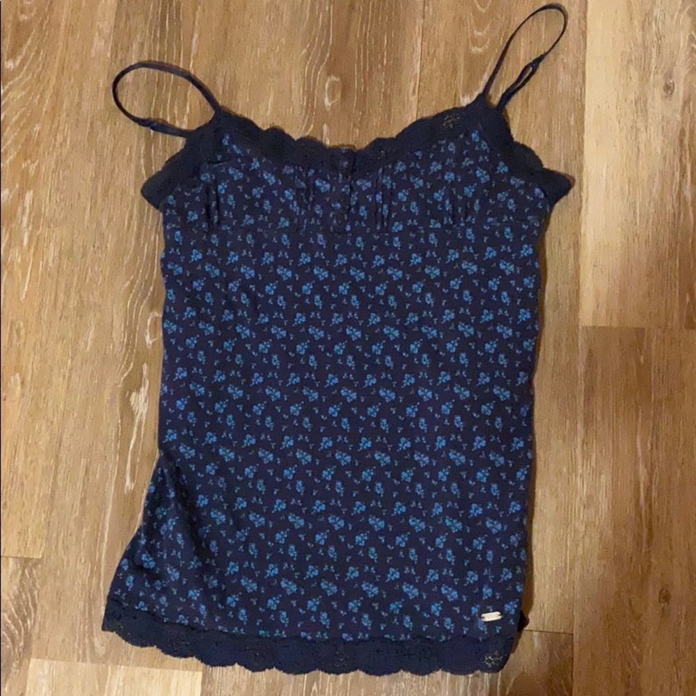 Blue tank top